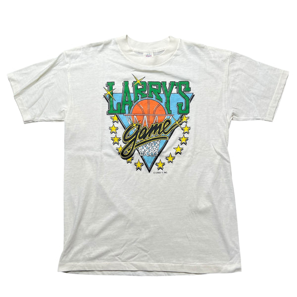 Vintage 80s LOGO 7 Larry's Game Larry Bird T Shirt