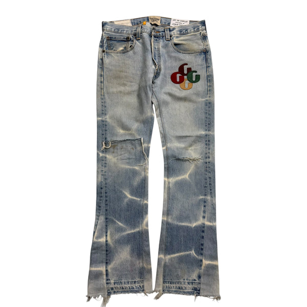 Gallery Dept. G-Patch LA Flare Denim Indigo Multi-G Patch