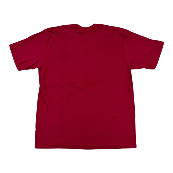 New Supreme New York Tee Cardinal Burgundy Size X-Large