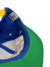 Load image into Gallery viewer, Vintage LOGO ATHLETIC St. Louis Blues Big Logo Snapback Hat 90s Blue Yellow NWT
