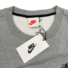 Load image into Gallery viewer, NEW Nike x Stussy NRG ZR Crew Fleece Dark Grey Heather Sz 2XL
