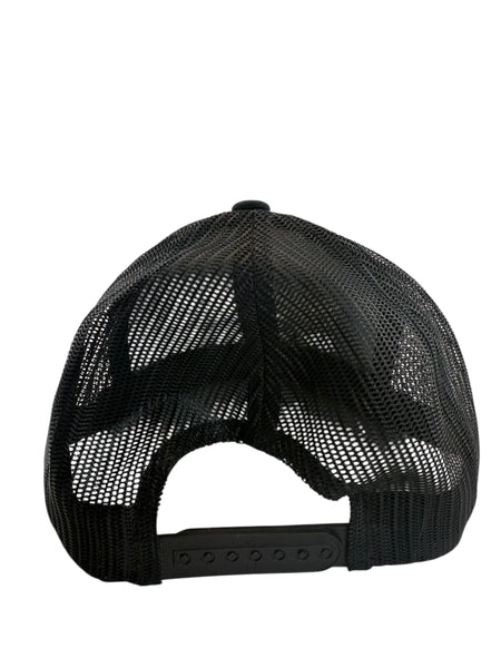 Vintage YUPOONG Wayne's World 1992 Film Promo Trucker Mesh Snapback Hat 90s Black