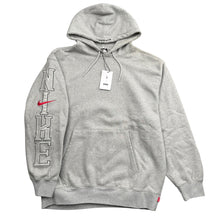 Load image into Gallery viewer, NEW Supreme Nike Hooded Sweatshirt Grey Sz Large
