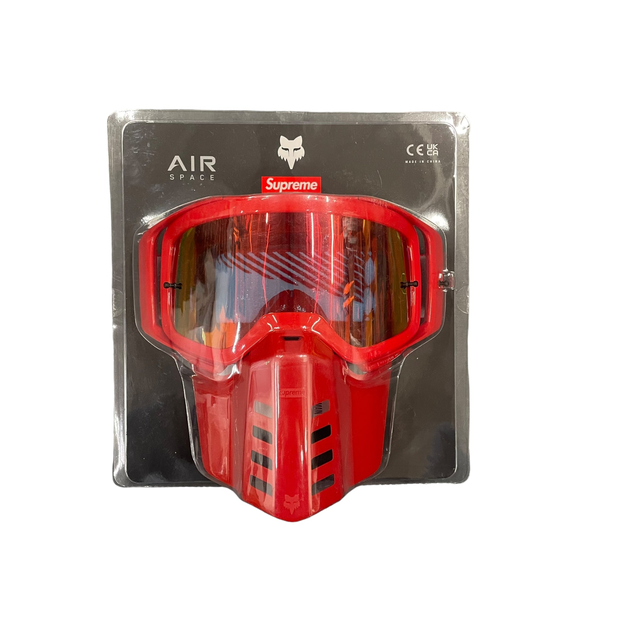 supreme motocross goggles New Supreme Fox Airspace Goggles Red – Reset Web Store