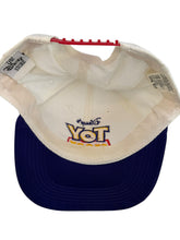 Load image into Gallery viewer, Vintage DISNEY STORE Toy Story 1995 Film Snapback Hat 90s White Purple

