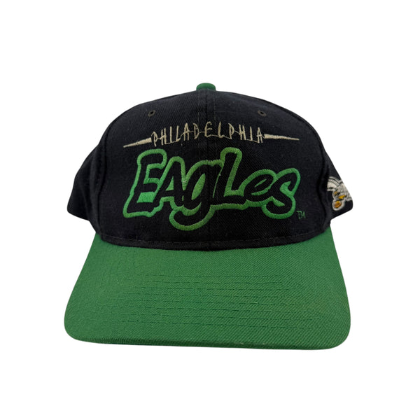 Vintage STARTER Philadelphia Eagles The Natural Snapback Hat 90s Multicolor