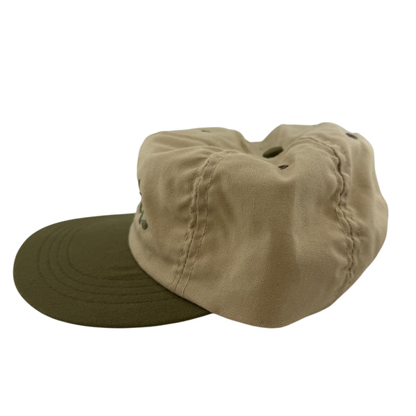 Vintage NATIONAL CAP Janet Jackson 1993 Album Tour Snapback Hat 90s Beige Green