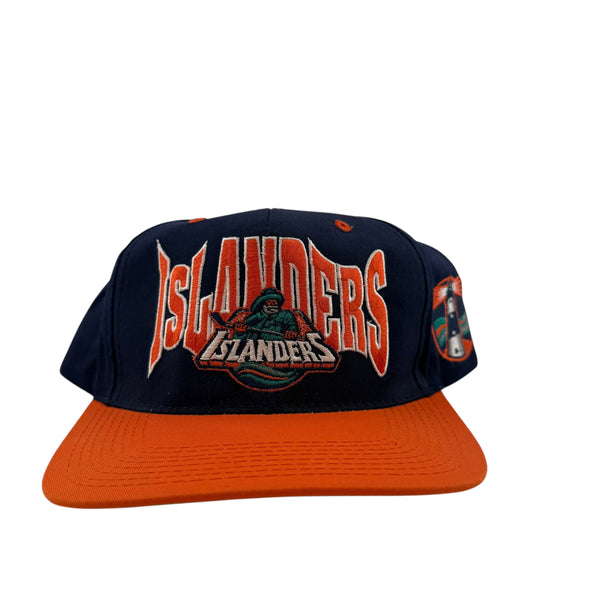 Vintage G CAP New York Islanders 90s Snapback Hat Multicolor