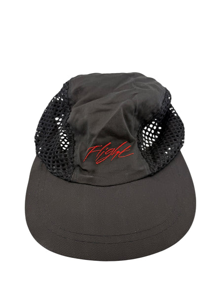 Vintage NIKE Flight Mesh Hat 90s Y2K Black
