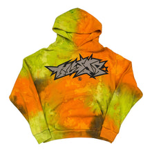 Load image into Gallery viewer, New Hellstar Halloween Vomit Hoodie Orange Size Large
