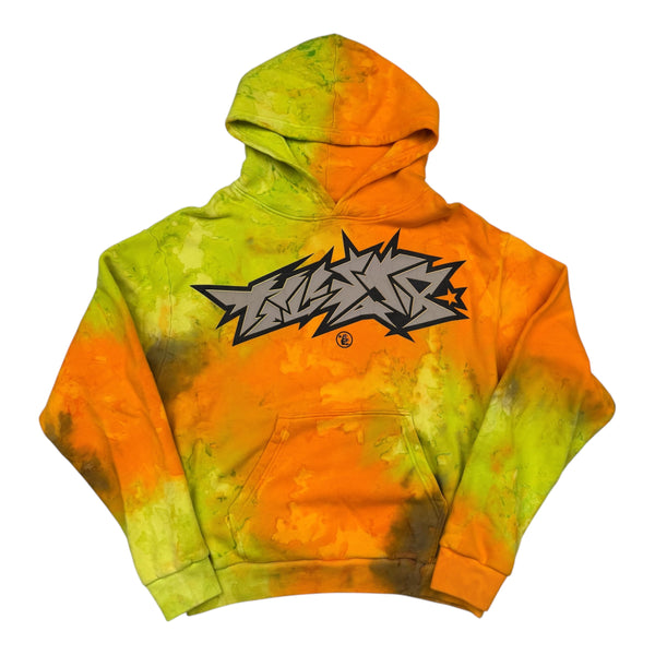 New Hellstar Halloween Vomit Hoodie Orange Size Large