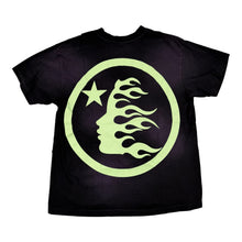 Load image into Gallery viewer, New Hellstar Classic Logo Glow in the Dark Tee Black Size Medium
