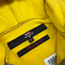 Load image into Gallery viewer, New Supreme Griffin Zip Up
Hooded Sweatshirt Yellow Camo Size Large
