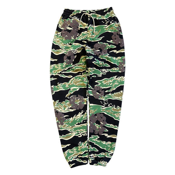 New Denim Tears Tiger Camo Cotton Wreath Sweatpants Size Small