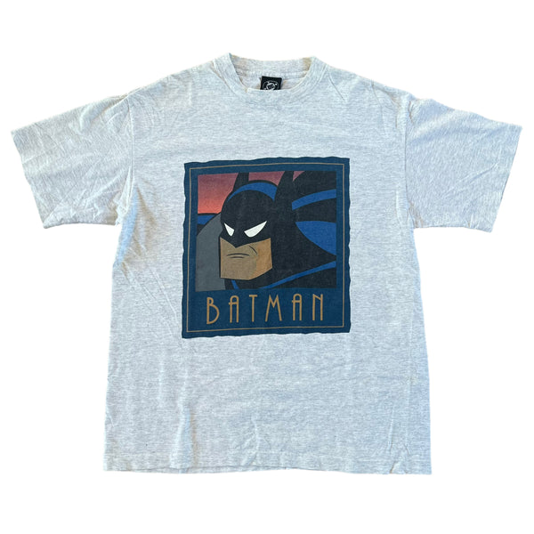 Vintage DC COMICS Batman The Animated Series TV Graphic Photo T Shirt 90s XL