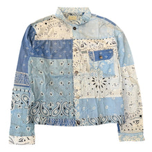 Load image into Gallery viewer, Kapital Patchwork Bandana 1st Jacket White Sz 5

