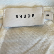 Load image into Gallery viewer, Pre Owned RHUDE Track Logo T Shirt White XXL
