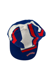 Load image into Gallery viewer, Vintage THE GAME Texas Rangers Big Logo Snapback Hat 90s Blue

