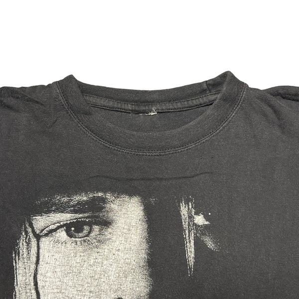 Vintage Kurt Cobain Memorial Photo T Shirt 90s Nirvana Black