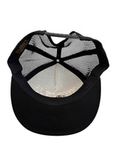 Load image into Gallery viewer, Vintage YUPOONG Wayne's World 1992 Film Promo Trucker Mesh Snapback Hat 90s Black
