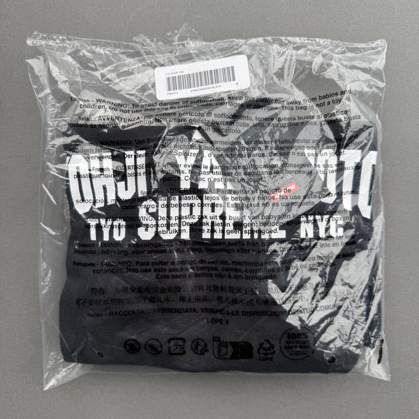 NEW Supreme Y's by Yohji Yamamoto Star Tee Black Sz Medium