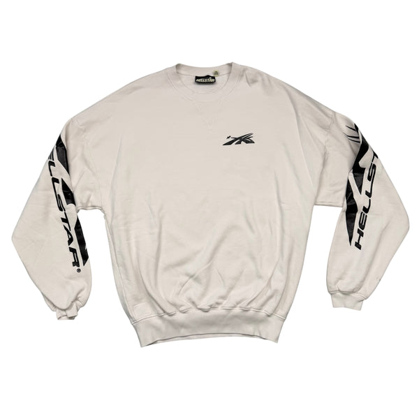 New Hellstar Sports Crewneck White Size Medium