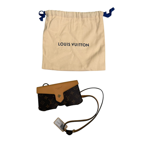 Louis Vuitton Glasses Holder Monogram Canvas M02701