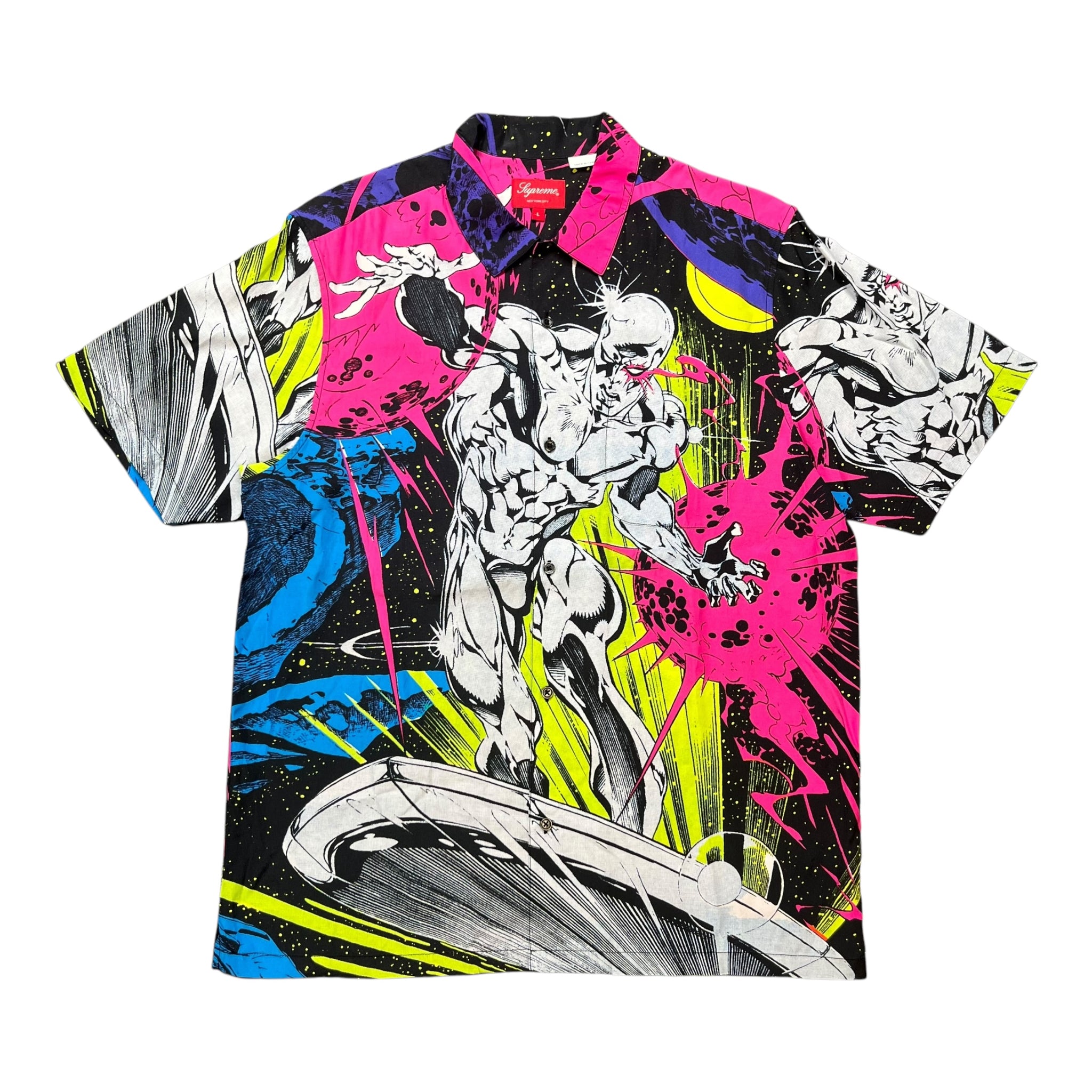 New Supreme Multicolor Silver Surfer S/S Shirt (SS22) Sz L – Reset