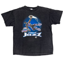 Load image into Gallery viewer, Vintage Utah Jazz NBA Logo 7 Team Shirt Tagged XL
