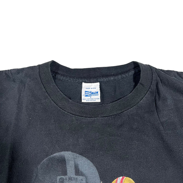 Vintage SALEM Joe Montana San Francisco 49ers T Shirt 90s Black L