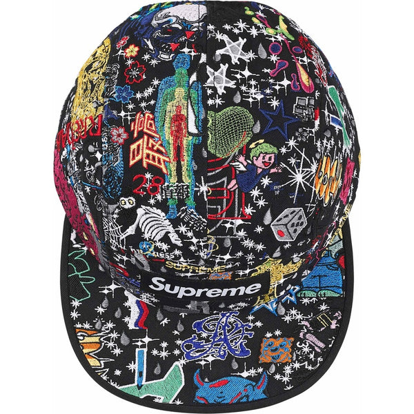 New Supreme AOI Embroidered Camp Cap SS25