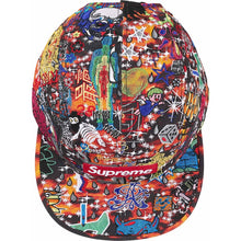 Load image into Gallery viewer, New Supreme AOI Embroidered Camp Cap SS25 Red
