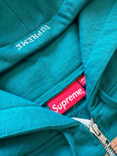 Load image into Gallery viewer, SUPREME Aeon Flux Zip-Up Hoodie Sweatshirt Teal NWT M
