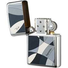 Load image into Gallery viewer, New Supreme Emilio Pucci Zippo Black SS21
