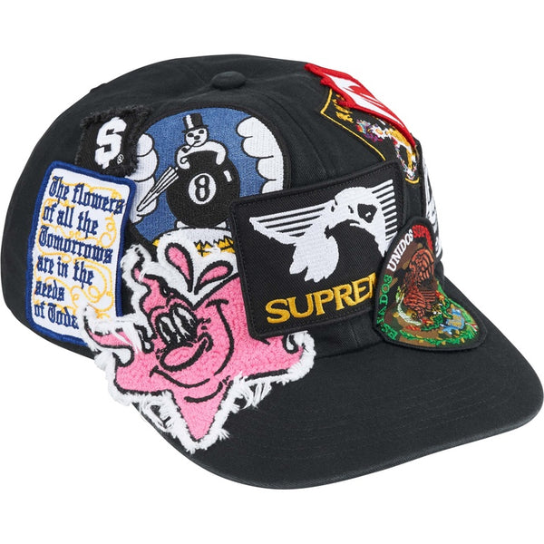 New Supreme Patches 6-Panel SS25