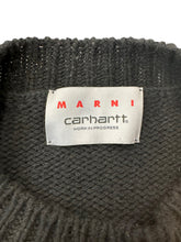 Load image into Gallery viewer, MARNI X CARHARTT Logo Intarsia-Knitted Sweater Pre-Owned 48
