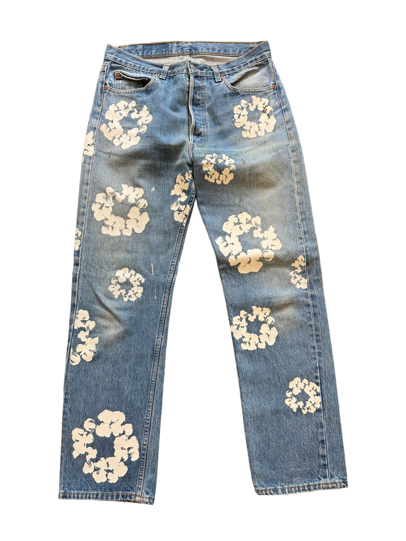 DENIM TEARS x LEVI'S Cotton Wreath Jeans First Edition May 2021 – Reset Web  Store