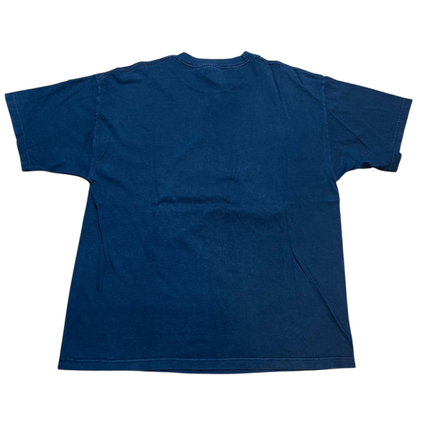 Vintage HYLAND Mick Foley Mankind Big Face Mask 1998 WWF Wrestling T Shirt 90s Black