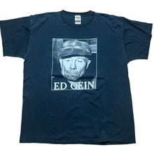 Load image into Gallery viewer, Vintage Ed Gein Photo T Shirt 90s Serial Killer Black XL
