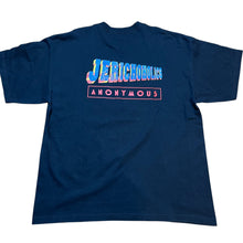 Load image into Gallery viewer, Vintage WCW Jericho Jerichoholics Anonymous T Shirt 90s Black 2XL
