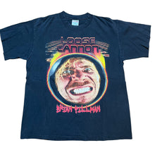 Load image into Gallery viewer, Vintage TEE JAYS Brian Pillman Loose Cannon I Don&#39;t Call 911 WWF Wrestling T Shirt 90s Black L
