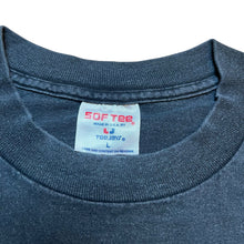 Load image into Gallery viewer, Vintage TEE JAYS Brian Pillman Loose Cannon I Don&#39;t Call 911 WWF Wrestling T Shirt 90s Black L
