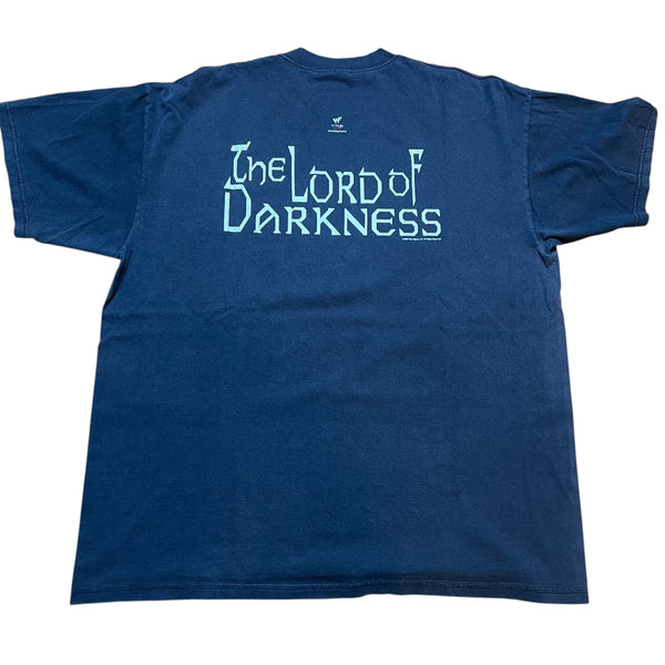 Vintage WWF The Undertaker Lord of Darkness 1998 Wrestling T Shirt 90s Black