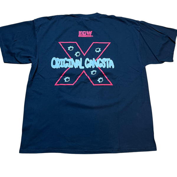 Vintage ECW New Jack 187 Original Gangsta Wrestling T Shirt 90s Black 2XL