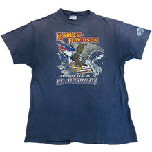 Load image into Gallery viewer, Vintage HARLEY DAVIDSON Anything Else Is Un-American Eagle T Shirt 80s 90s XL
