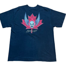 Load image into Gallery viewer, Vintage ROYAL AVALON Bret &#39;The Hitman&#39; Hart ECW Wrestling T Shirt 90s Black 2XL
