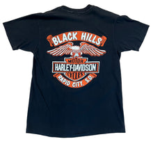 Load image into Gallery viewer, Vintage HARLEY DAVIDSON My Hog and I Made It To Sturgis 1990 T Shirt 90s Black L
