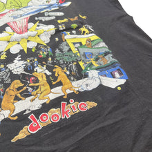 Load image into Gallery viewer, Vintage BROCKUM Green Day Dookie 1994 Album Tour T Shirt 90s Black XL
