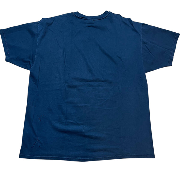 Vintage STEDMAN WWF Racing Stone Cold Steve Austin Bottom Line Finish Line 2000 Wrestling T Shirt 2000s Black XL