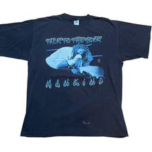 Load image into Gallery viewer, Vintage ALSTYLE Mick Foley Mankind Talk To The Sock One Word Socko Wrestling T Shirt 90s Black XL
